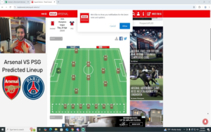 Arsenal lineups vs PSG tonight revealed? Check starters and subs for match!