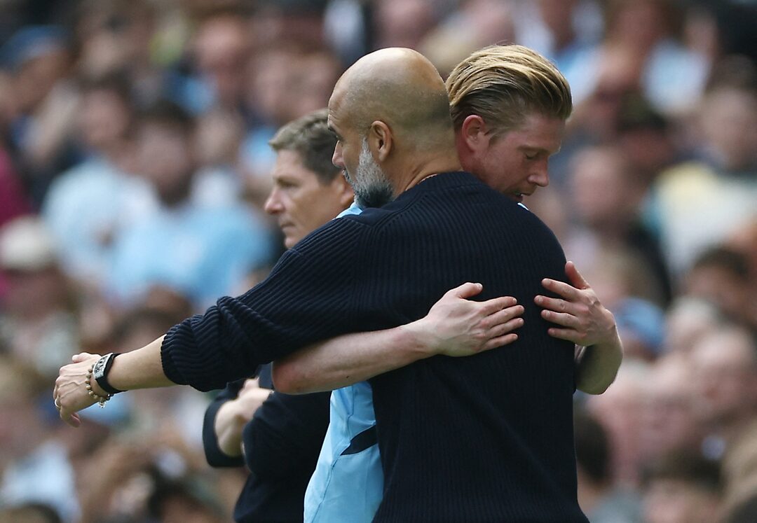 De Bruyne again praised by Guardiola