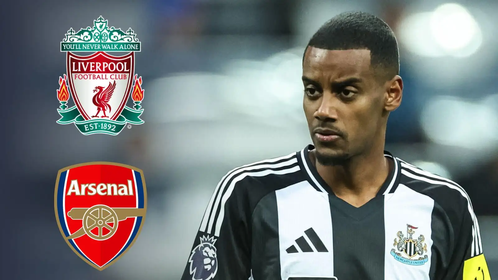 Newcastle United want to keep Isaac, but Arsenal and Liverpool are also eyeing him
